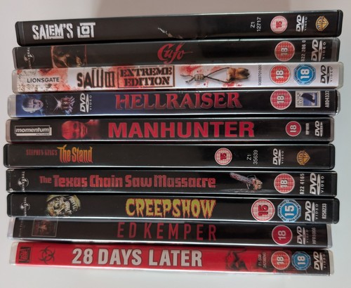 Horror dvd bundle - horror, films)