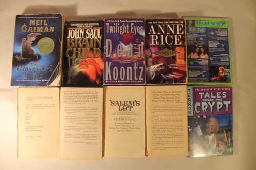 Lot horror novels - horror,
